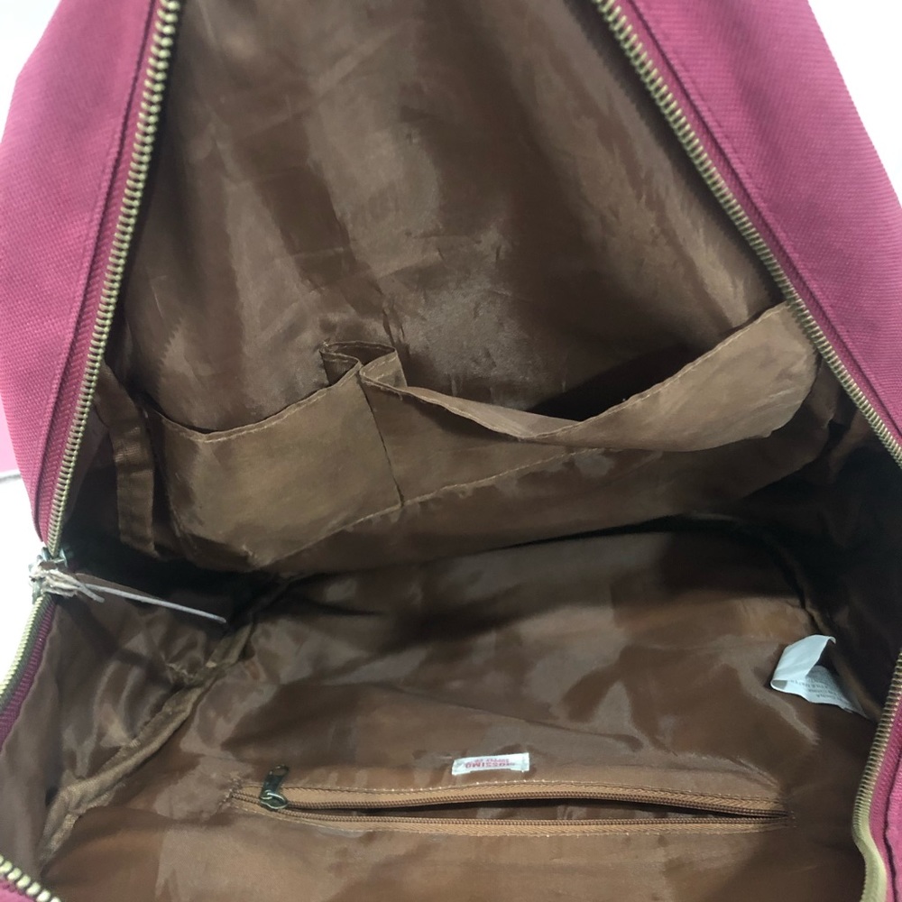 Maroon Backpack - Picture 2 of 2